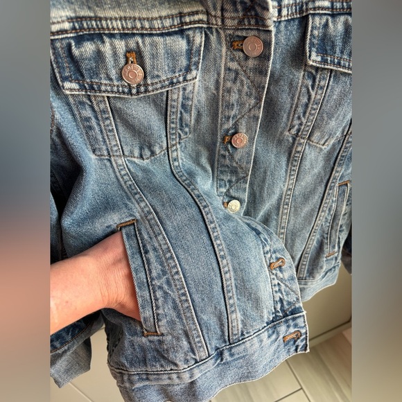 Madewell Classic Fit Premium Denim Jean Jacket | Size Large - Picture 9 of 16